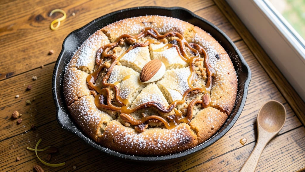 Almond Custard Seven Sisters Coffee Cake Recipe: Nutty Vanilla Layers With Gooey Streusel