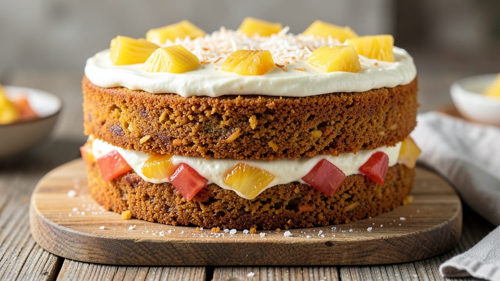 2 Layer Carrot Cake Recipe With Pineapple: Tropical Twist on Classic Comfort