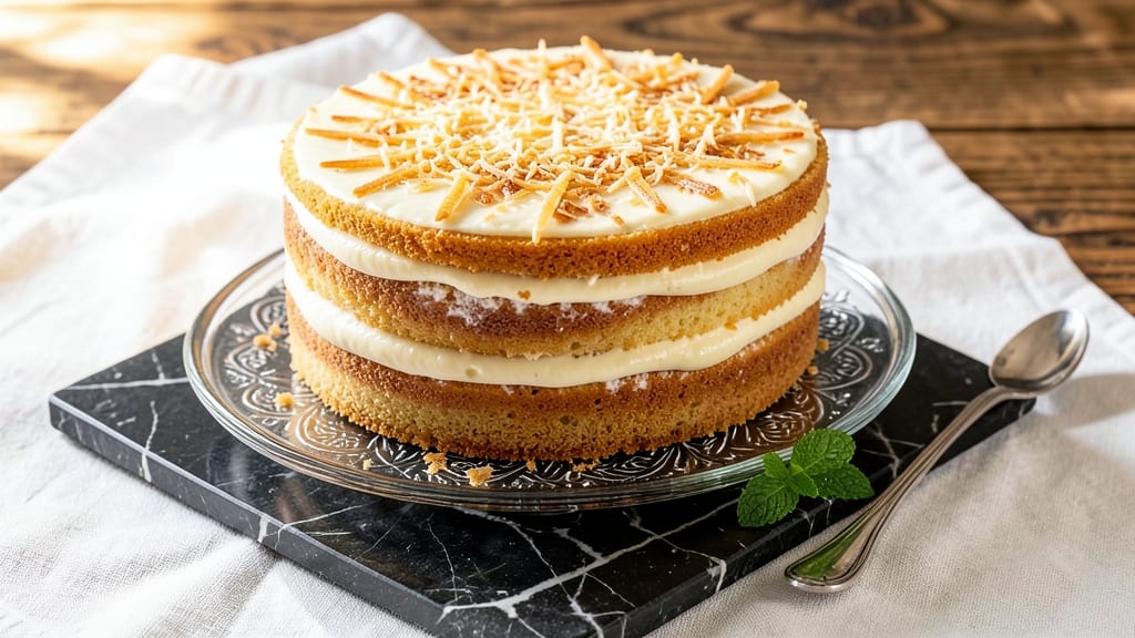 5 Star Coconut Cake Recipe: Ultra-Moist Layers with Vanilla Buttercream Bliss