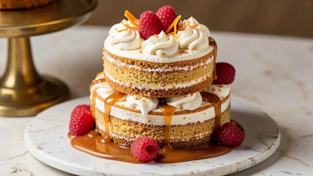 Amaretto Divine Cake Recipe: Liqueur-Infused Layers with Buttery Crunch