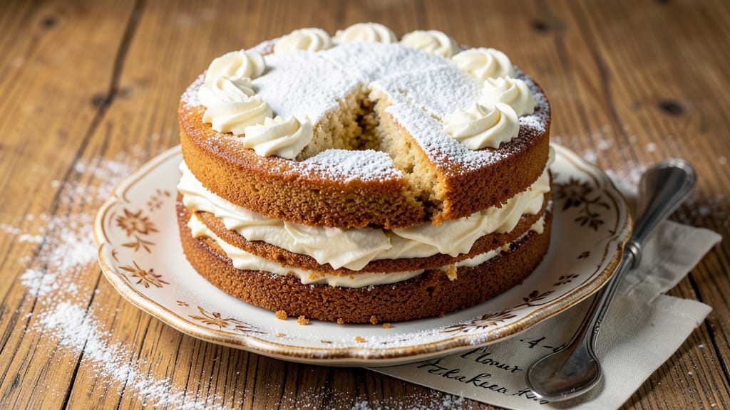 4 Cups Flour Cake Recipe: Moist Crumb and Vanilla Buttercream Bliss
