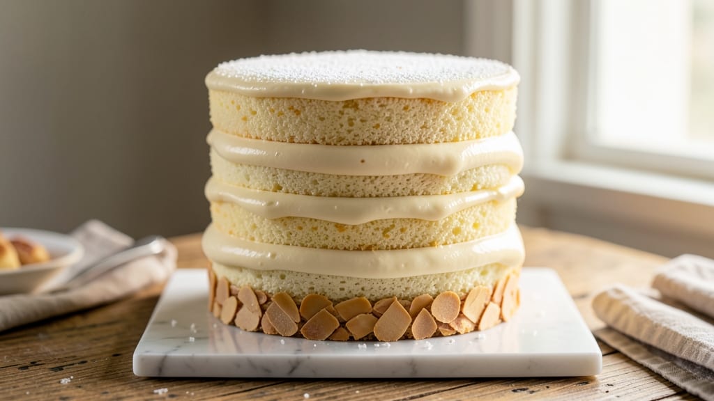 3 Layer 9 Inch Vanilla Cake Recipe: Fluffy Layers and Vanilla Buttercream Bliss