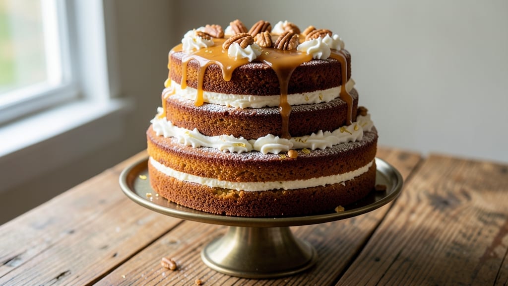 Amber Cake Recipe: Warm Spiced Layers With Buttery Moisture