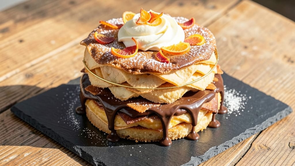Alhambra Cake Recipe: Marbled Vanilla and Chocolate Layers