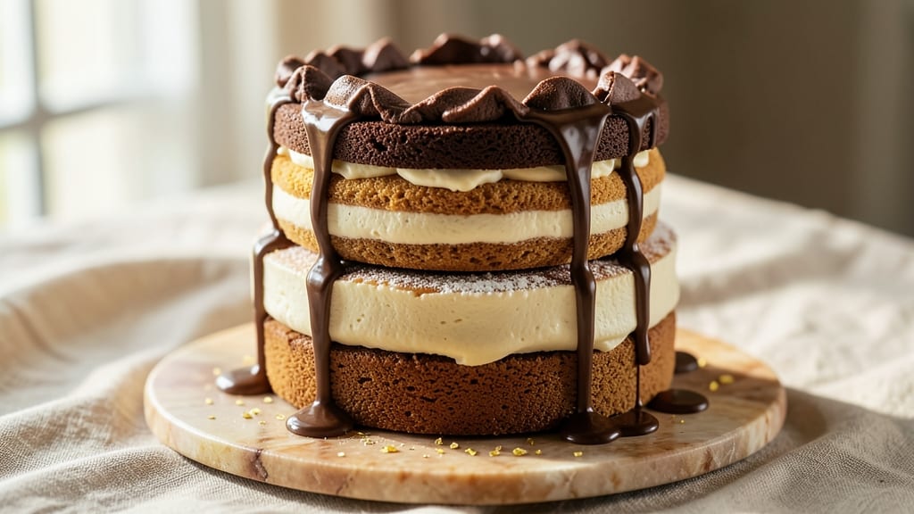 14-Inch Cake Recipe: Triple-Layered Height With Vanilla Buttercream Bliss