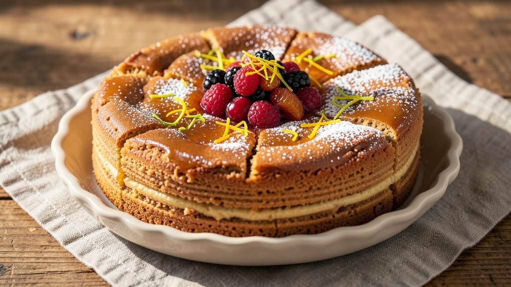Almond Flour Fruit Cake Recipe: Moist Layers With Citrus-Zest Brightness