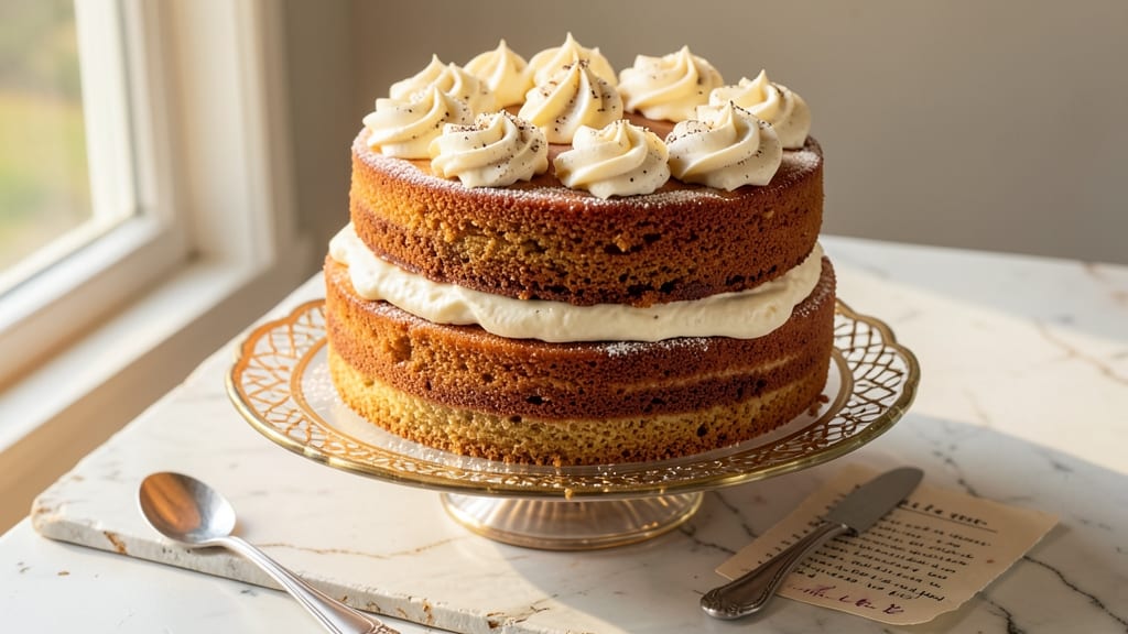 6 Egg Cake Recipe: Moist Layers With Vanilla Buttercream Bliss