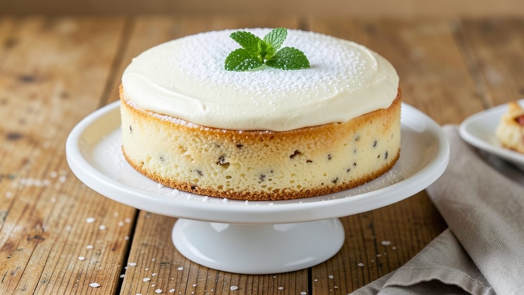 9-Inch Single-Layer Vanilla Cake Recipe: Light-as-Air Crumb with Buttery Vanilla Swirls