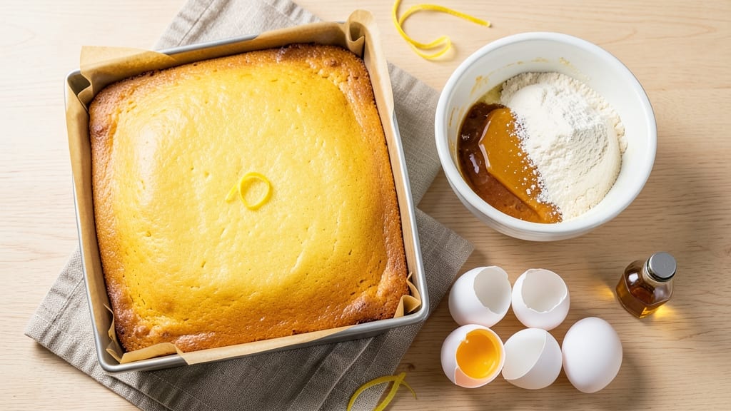 8-Inch Square Yellow Cake Recipe: Buttery Vanilla Layers With Perfectly Domed Frosting