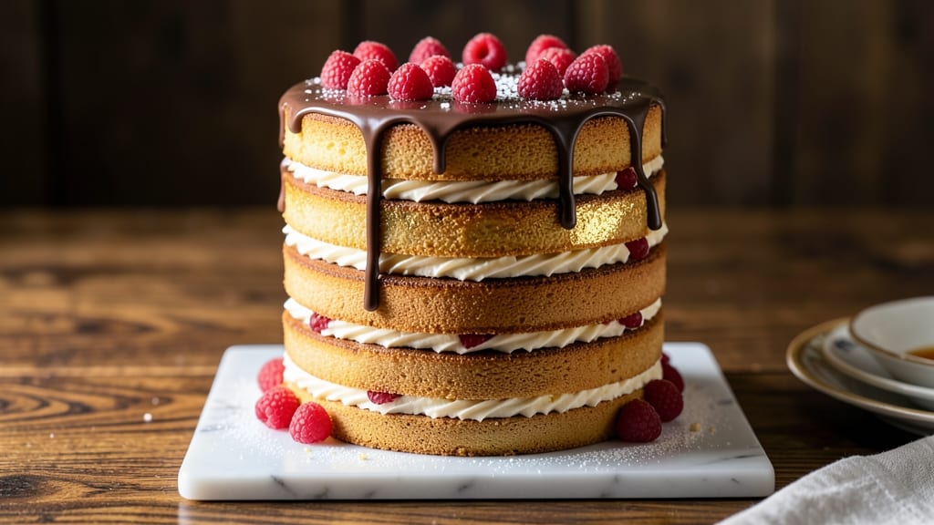 18 Layer Cake Recipe: Stacked Decadence With Vanilla Buttercream Towers