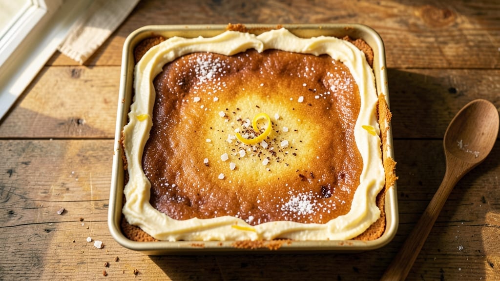 6-Inch Square Cake Recipe: Layered Vanilla Bliss in Mini Servings