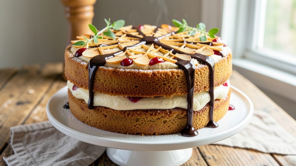 3 Cups Flour Cake Recipe: Moist Vanilla Layers Without a Drop of Oil