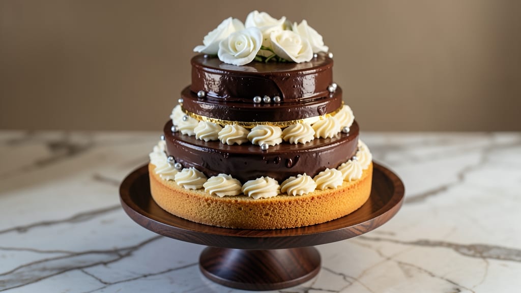 4 Tier Cake Recipe: Stacked Elegance With Vanilla Buttercream Towers