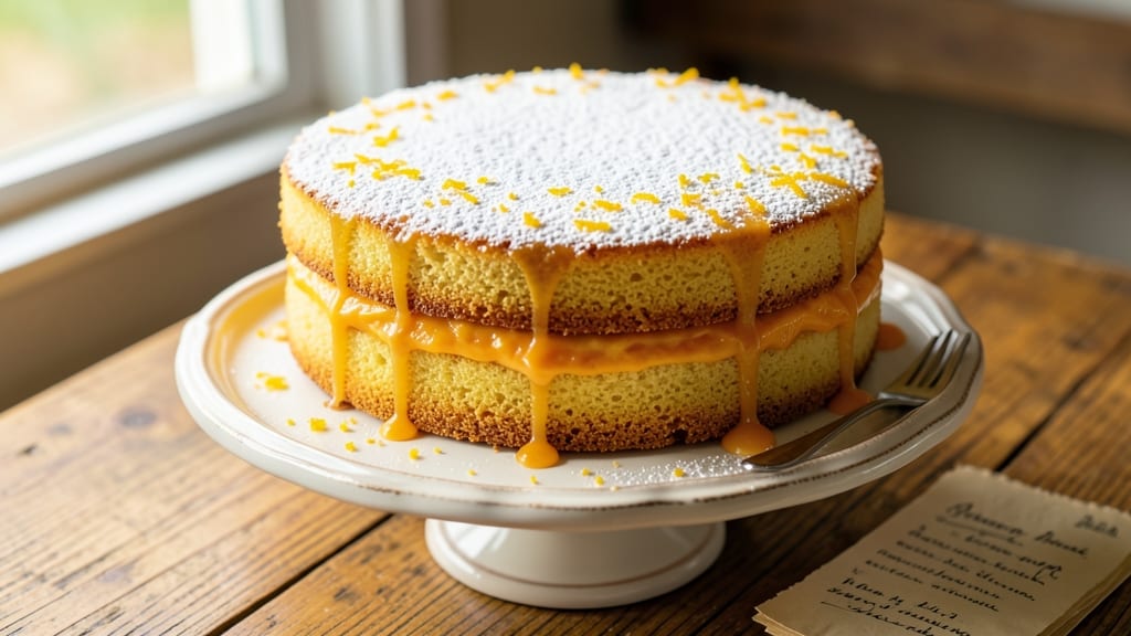 A&P Spanish Cake Recipe: Moist Citrus Layers With Almond Flour Crunch