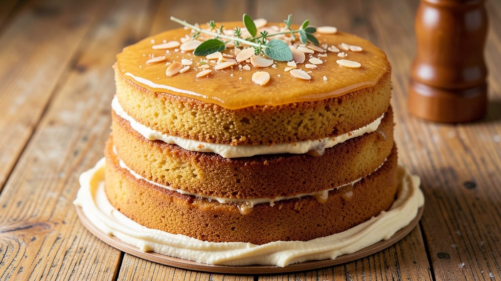 Almond Flavored Pound Cake Recipe: Nutty Moistness With Vanilla Swirls