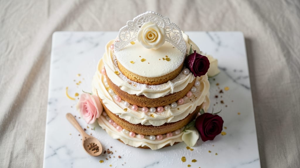 50th Wedding Anniversary Cake Recipe: Golden Layers and Vanilla Buttercream Bliss
