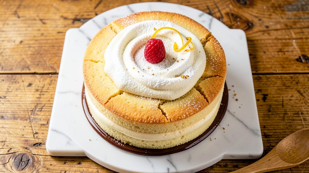 9-Inch Birthday Cake Recipe: Vanilla Buttercream Height and Crispy Edges