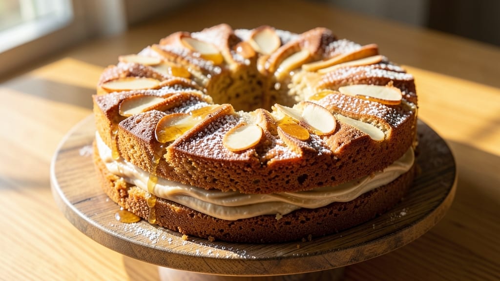 Almond Ring Coffee Cake Recipe: Nutty Swirls and Buttery Layers in One Bake