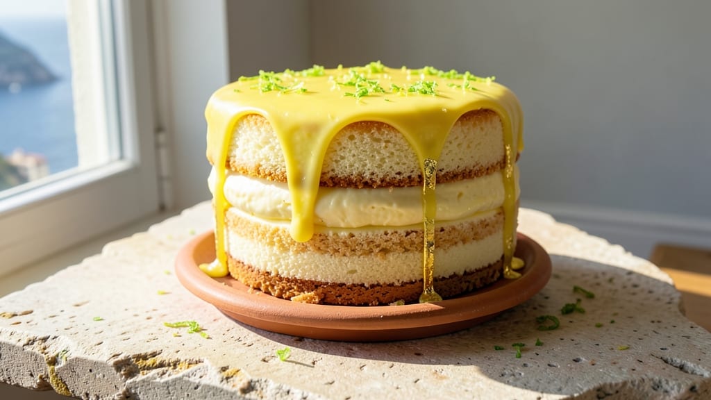 Amalfi Lemon Cake Recipe: Zesty Layers and Buttery Crust Magic