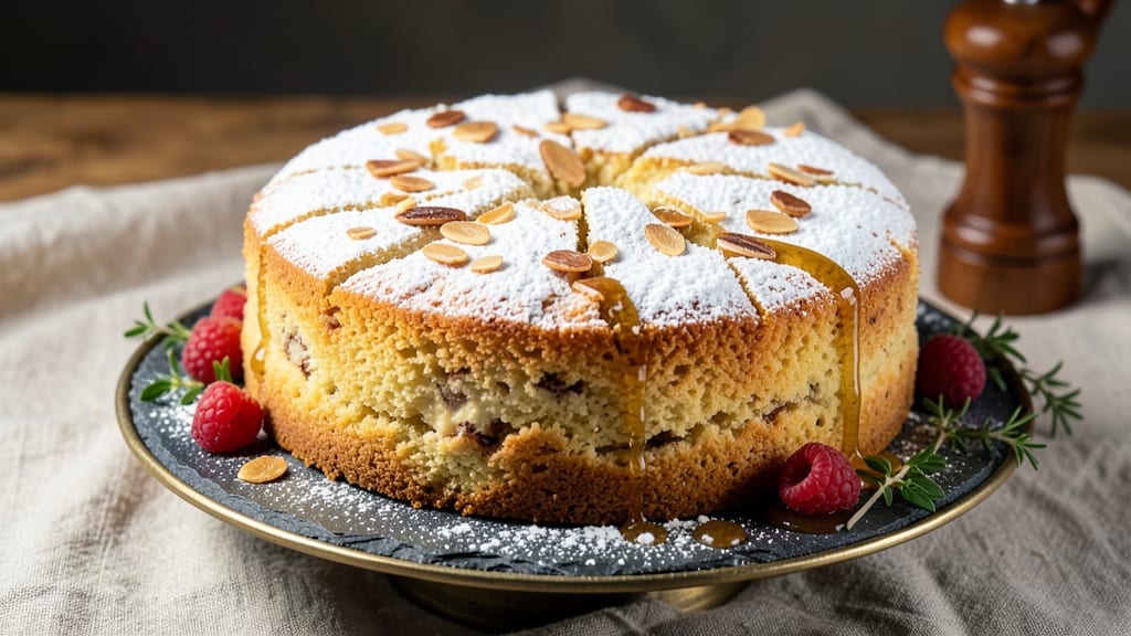 Almond Cake Recipe Without Eggs: Fluffy Moistness From Aquafaba Magic