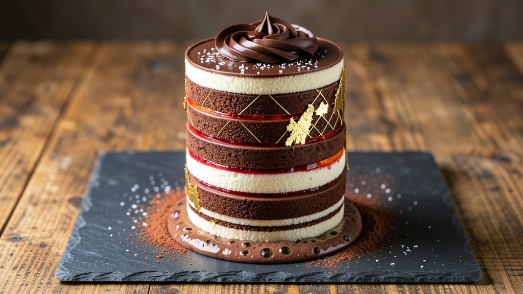 18-Layer Chocolate Cake Recipe: Decadent Stack of Rich Layers and Silky Frosting