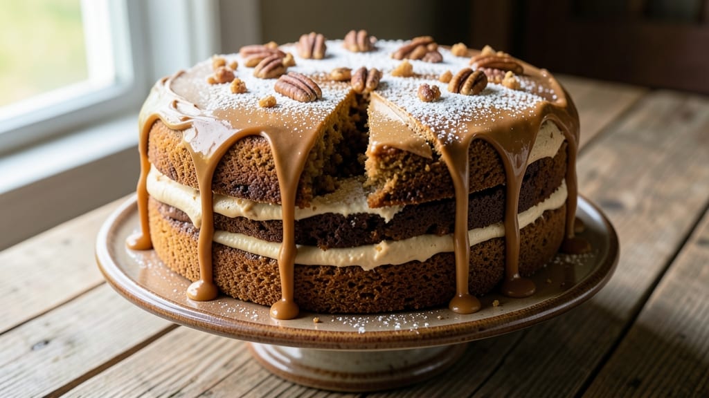 Amish Peanut Butter Cake Recipe: Moist Layers with Nutty Swirls