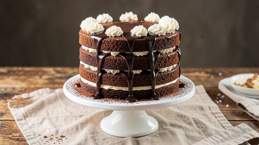6 Layer Chocolate Cake Recipe: Velvety Layers With Hidden Coffee Depth