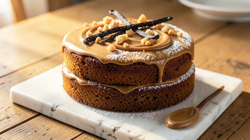 Almond Butter Pound Cake Recipe: Nutty Moistness With Vanilla Swirl Layers