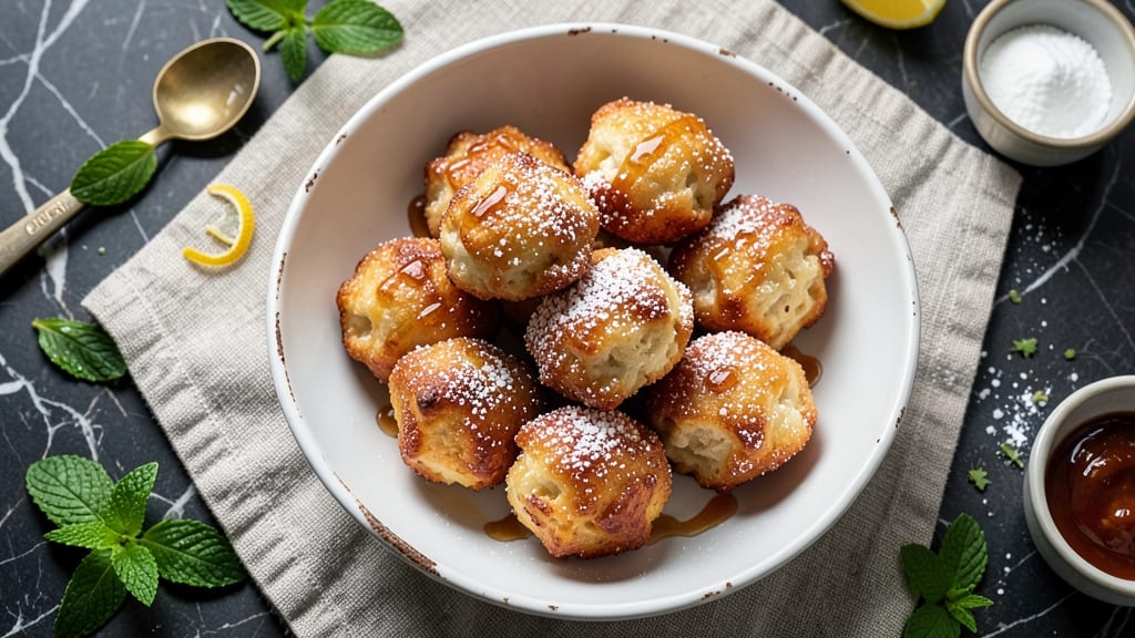 Air Fryer Funnel Cake Bites Recipe: Golden Crunch and Pillowy Cinnamon-Sugar Core