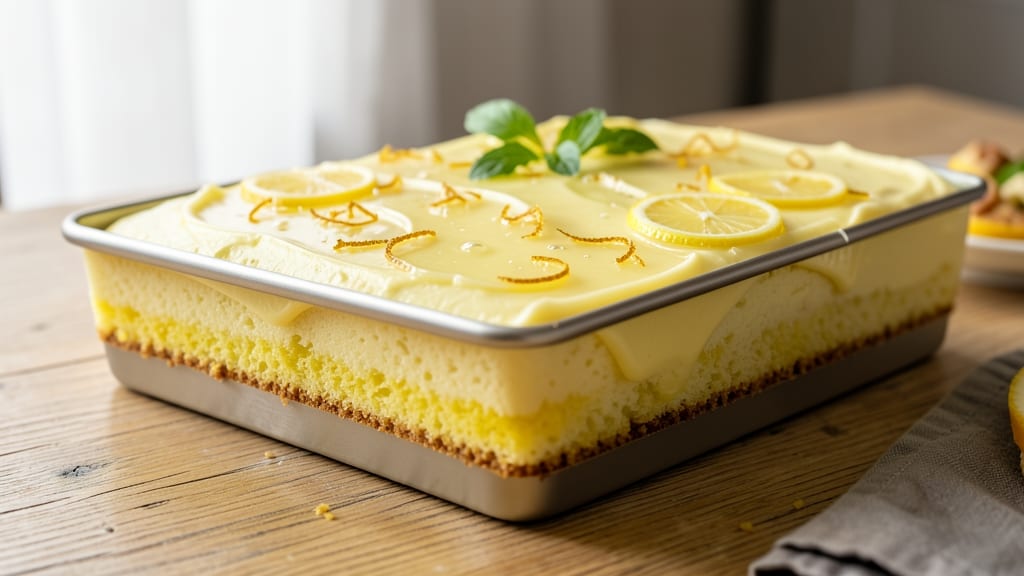 7up Lemon Sheet Cake Recipe: Citrusy Zing and Buttery Layers in One Pan