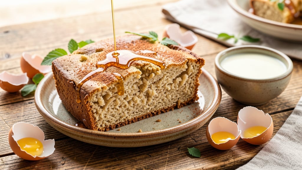 Ancient Barley Cake Recipe: Nutty Whole Grain Crunch With Caramelized Honey Top