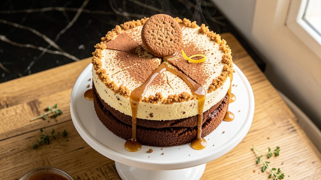 Amaretto Cream Cake Recipe: Nutty Liqueur Swirls and Velvety Frosting Harmony