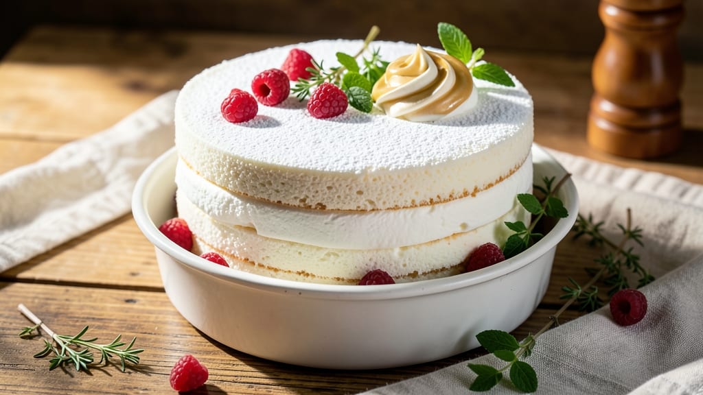 Amish Angel Food Cake Recipe: Light-as-Air Cloud With Vanilla Kiss