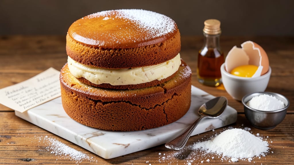 Vanilla Cake Recipe: 1kg Moistness With Vanilla Buttercream Bliss