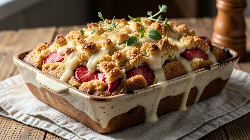 Apple Streusel Loaf Cake Recipe: Buttery Crunch Top Over Moist Fruit Layers