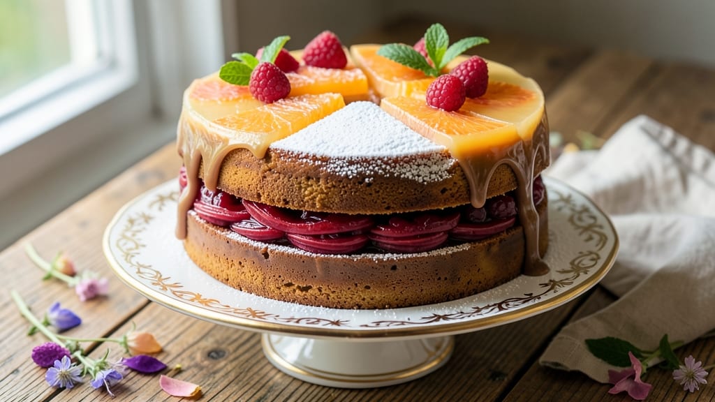 Agar Agar Fruit Cake Recipe: Light-as-Air Moisture Without Drying Out