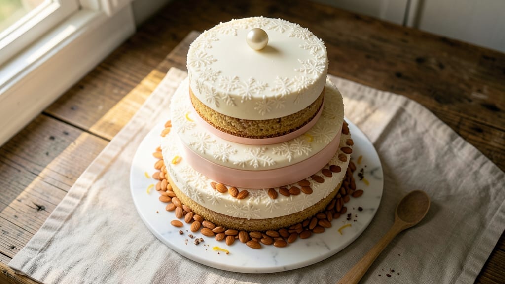 Martha Stewart's Almond Wedding Cake Recipe: Tiered Elegance With Crispy Layers