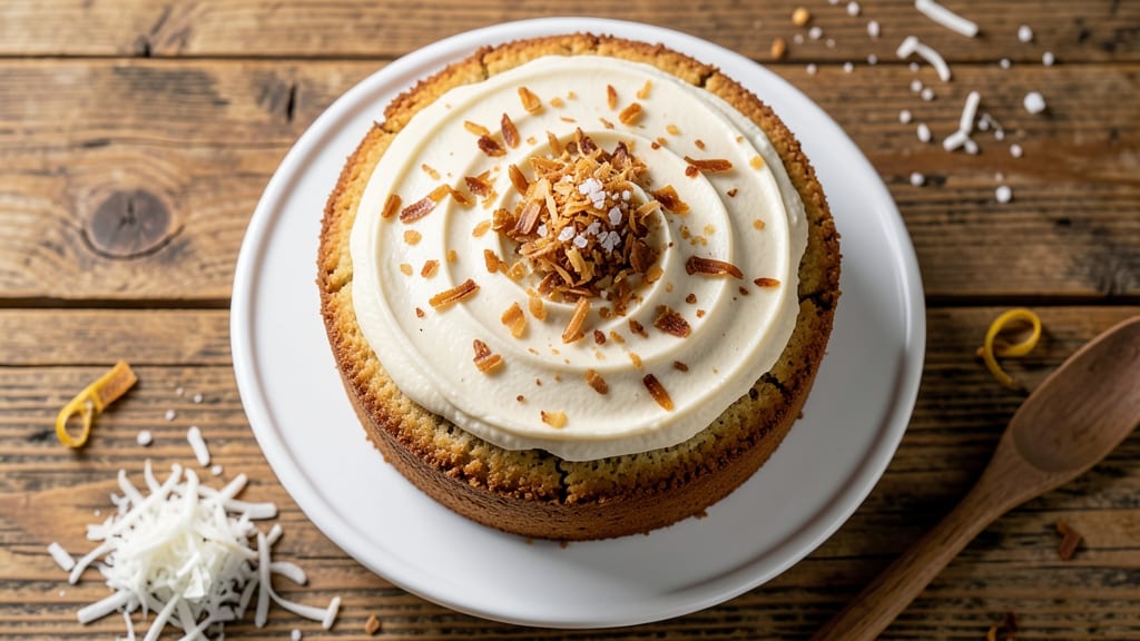 6-Inch Coconut Cake Recipe: Moist Vanilla Layers with Toasted Coconut Crunch