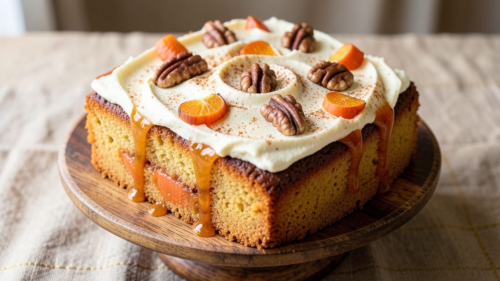 8-Inch Square Carrot Cake Recipe: Spiced Moistness With Cream Cheese Frosting Bliss