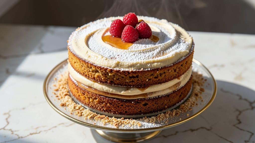 Almond Semolina Cake Recipe: Nutty Moistness With Crunchy Top Layers