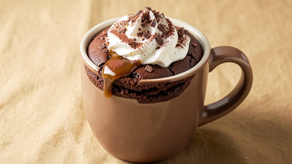 Carbquik Mug Cake Recipe: Single-Serve Chocolate Fudge in 2 Minutes