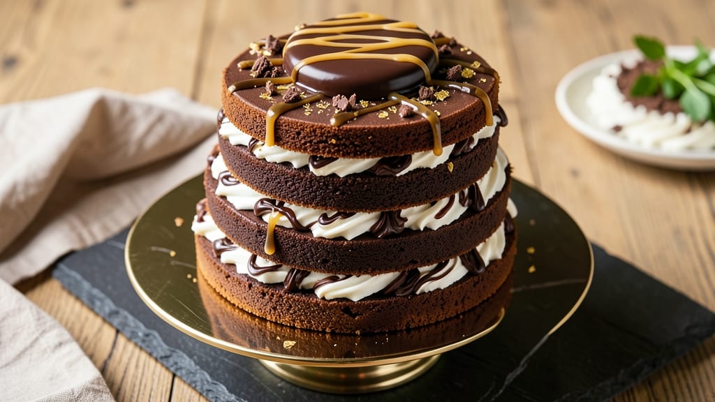 24 Karat Gold Cake Recipe: Edible Shimmer That Dazzles Every Slice