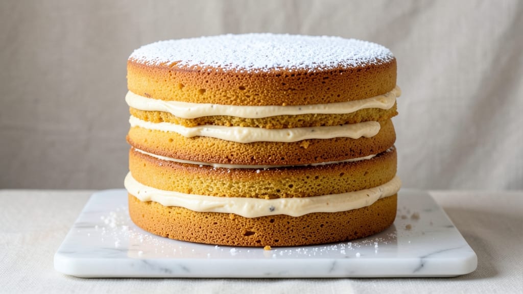 3 Layer Vanilla Cake Recipe From Scratch: Swirl-Free Layers With Buttery Fondant Frosting