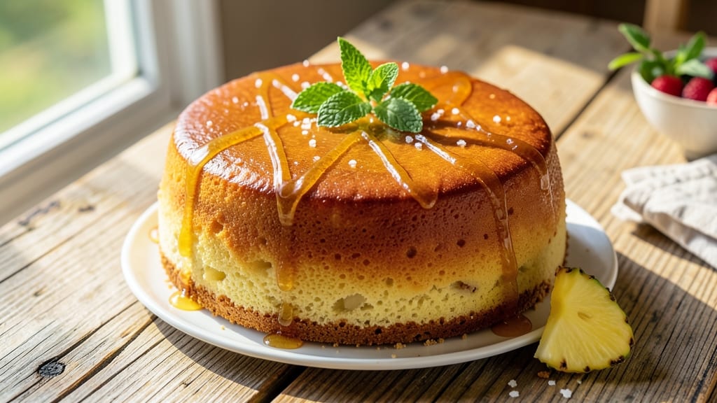 3 Ingredient Pineapple Cake Recipe: Tropical Moisture Without Mixing Bowls