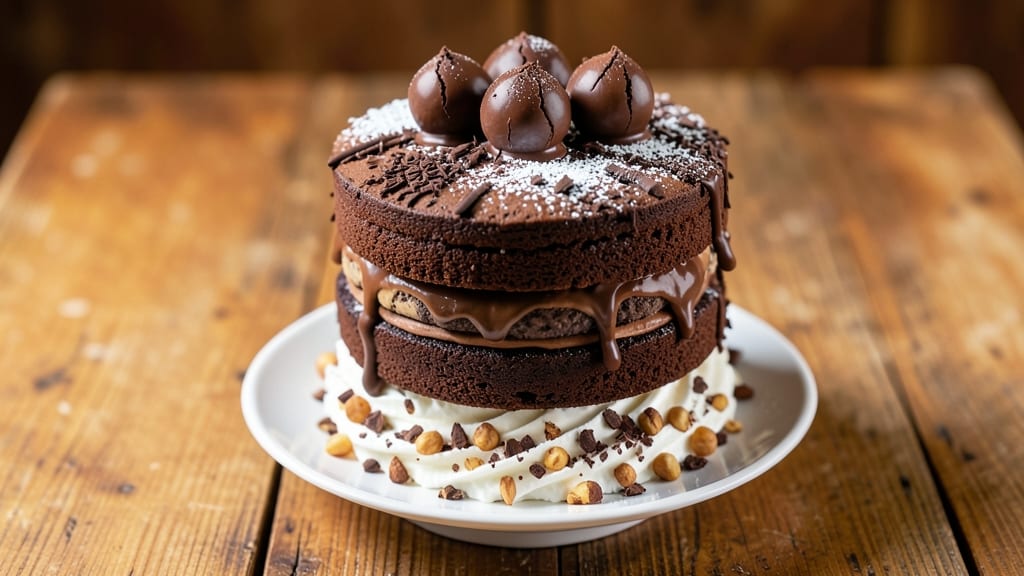 Chocolate Truffle Bomb Cake Recipe: Explosive Fudgy Layers With Creamy Surprise