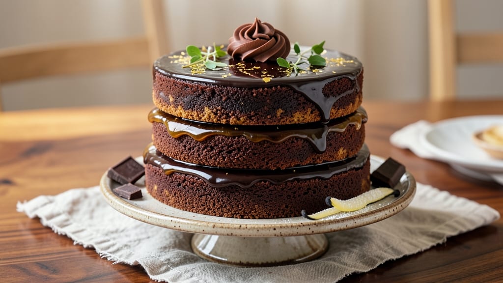 300 Dollar Chocolate Cake Recipe: Luxe Layers With Vanilla Buttercream Bliss