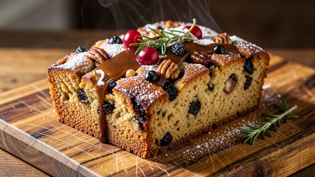 Alcohol Free Fruitcake Recipe: Spiced Nuts and Dried Fruit Luxe