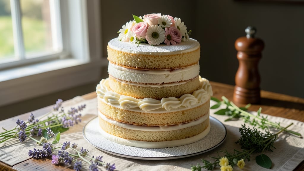 Amish Wedding Cakes Recipe: Layered Vanilla Bliss With Buttery Swirls