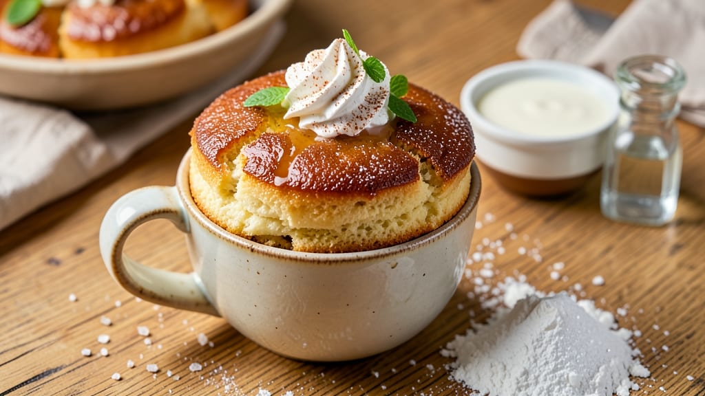 90-Second Mug Cake Recipe: Single-Serve Warmth in a Microwave