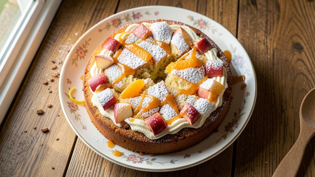Apple and Orange Cake Recipe: Zesty Citrus Layers With Buttery Frosting